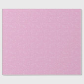 Whimsical Pink Holiday Tree Joy Cadeaupapier (Vlak)