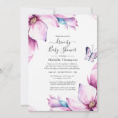 Whimsical Pink Magnolias Drive by Shower Kaart (Voorkant)