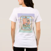 Whimsical Pirate Ship & Parrot T-Shirt Design – AD (Achterkant)