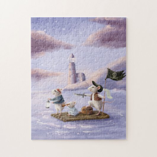 Whimsical Pirates Storybook Legpuzzel (Verticaal)