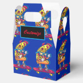 Whimsical Pizza Party Gable Bedankdoosjes (Geopend)