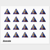 Whimsical Pizza Party Sticker (Vel)