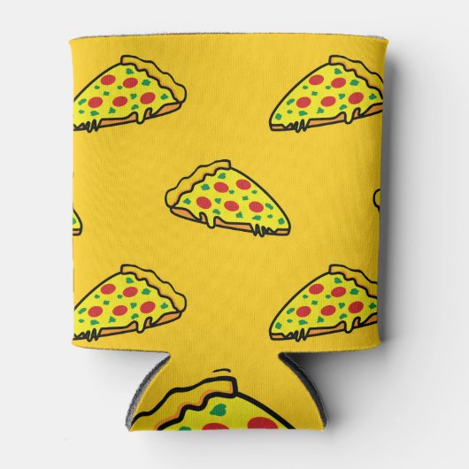 Whimsical  pizzapatroon blikjeskoeler (Voorkant)