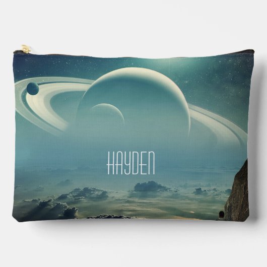 Whimsical Planets Space Dreamweaver Gepersonalisee Etui (Voorkant)