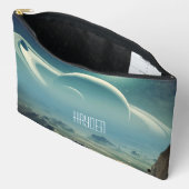 Whimsical Planets Space Dreamweaver Gepersonalisee Etui (Open)