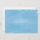 Whimsical Pool Party Ocean Swimming Sharks Kaart (Achterkant)