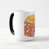 Whimsical Popcorn Mok - Leuke koffiekop (Voorkant links)