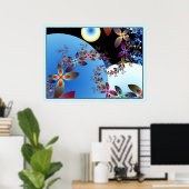 Whimsical Poster (Thuiskantoor)