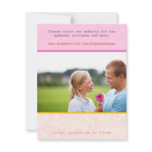 Whimsical Poster Style Photo Weddenschap Save the