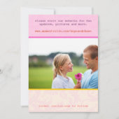 Whimsical Poster Style Photo Weddenschap Save the Save The Date (Voorkant)