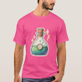 Whimsical Potion Fles T-shirt (Voorkant)