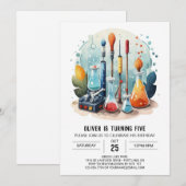 Whimsical Potion Test Buizen Wetenschapper Verjaar Kaart (Voorkant / Achterkant)