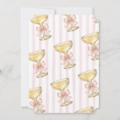 Whimsical Press voor Champagne Bruidsdouche Kaart (Achterkant)