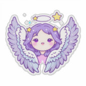 Whimsical Princess Fairy Sticker (Voorkant)