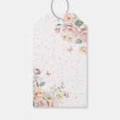 Whimsical Princess Fairy Verjaardag Dank u Cadeaulabel (Achterkant)