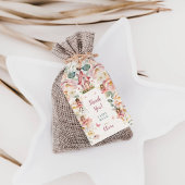 Whimsical Princess Fairy Verjaardag Dank u Cadeaulabel