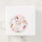 Whimsical Princess Magical Fairy Birthday Party Bedankjes Labels (In situ)