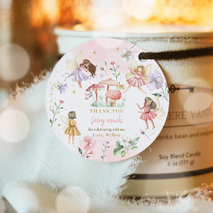 Whimsical Princess Magical Fairy Birthday Party Bedankjes Labels