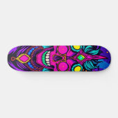 Whimsical Psychedelic Alien Skateboard (Horizontaal)