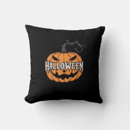 Whimsical Pumpkin en Ghost Cushion Design Kussen