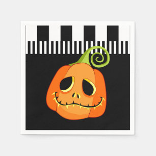 Whimsical Pumpkin Halloween Costume Servet