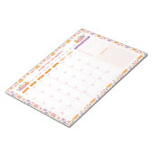 Whimsical Pumpkins Maandelijks te doen lijst plann Notitieblok (Schuin)