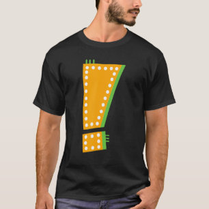 Whimsical Punctution-vraagteken T-shirt