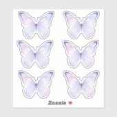 Whimsical Purple Butterfly Aesthetic Planner Sticker (Vel)