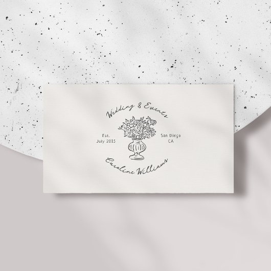 Whimsical, QR-code Event Planning Visitekaartje