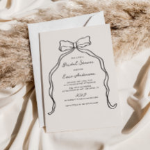 Whimsical Quirky Handgeschreven Bow Vrijgezellenfe