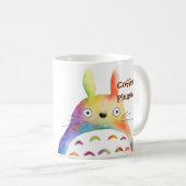 Whimsical Rainbow Animal Koffiemok (Voorkant rechts)