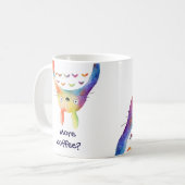 Whimsical Rainbow Animal Koffiemok (Voorkant links)