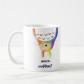 Whimsical Rainbow Animal Koffiemok (Links)