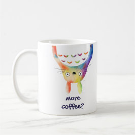 Whimsical Rainbow Animal Koffiemok