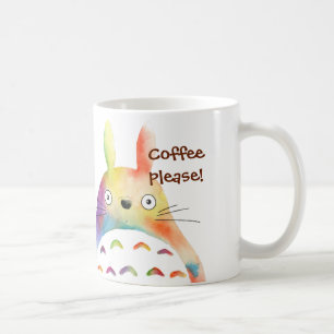 Whimsical Rainbow Animal Koffiemok