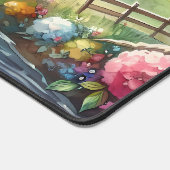 Whimsical Rainbow Earth Fantasy Scene Bureaumat (Hoek)