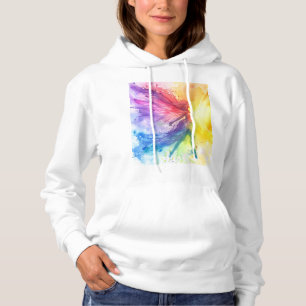 Whimsical Rainbow Fairy - Betoverde Cottagecore Hoodie