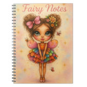 Whimsical Rainbow Fairy Notes Journal Notitieboek (Voorkant)