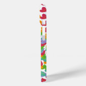 Whimsical Rainbow Hearts Sprinkles Liefde Kleurrij Case-Mate iPhone Case (Achterkant / Links)