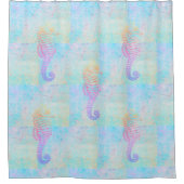 Whimsical Rainbow Pastels Zee Douchegordijn (Voorkant)