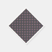 Whimsical Ram Astrologie Mandala Art Deco Fans Servet (Hoek)