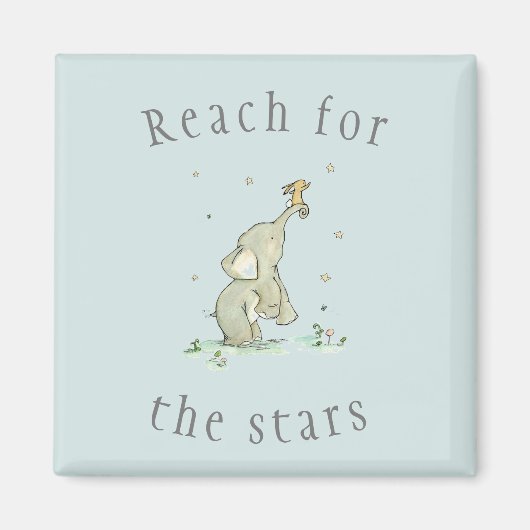 Whimsical Reach voor de sterren Magneet (Voorkant)