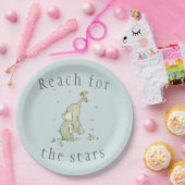 Whimsical Reach voor de sterren Papieren Bordje (Feest)