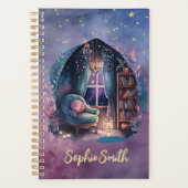 Whimsical Reading Book voor liefhebbers en auteurs Planner (Voorkant)