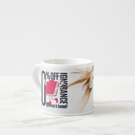 Whimsical Red Book Character Ignorance Banned  Espresso Kop
