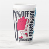 Whimsical Red Book Character Ignorance Is Banned  Latte Mok (Voorkant)