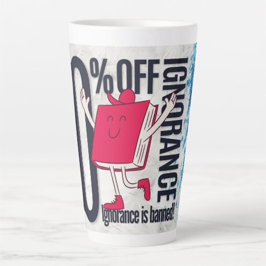 Whimsical Red Book Character Ignorance Is Banned  Latte Mok (Voorkant)