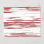 Whimsical Red Bow Kerstvakantie Foto Budget (Achterkant)