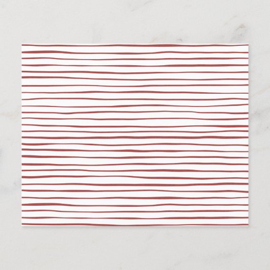 Whimsical Red Bow Kerstvakantie Foto Budget (Achterkant)