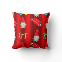Whimsical Red Gnomes kerst